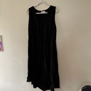 Black midi dress 14